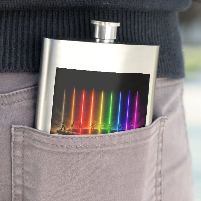 SlipperyJoe's dance performance celebrating Pride  Hip Flask (In Situ)