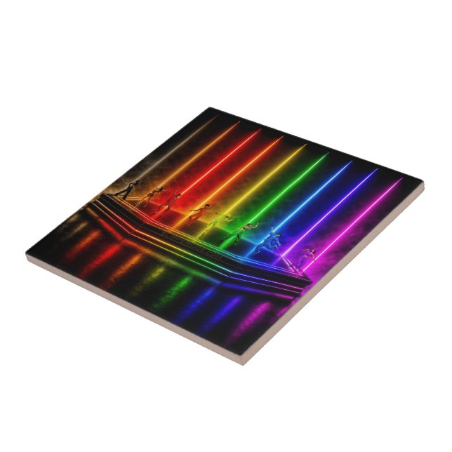 SlipperyJoe's dance performance celebrating Pride  Tile (Side)
