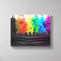 SlipperyJoe's Dancing Pride Shadows gay gifts art