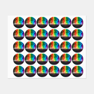 SlipperyJoe's Dancing Pride Shadows gay gifts arti