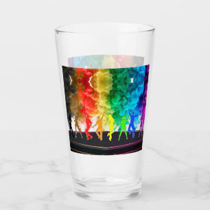 SlipperyJoe's Dancing Pride Shadows gay gifts arti Glass