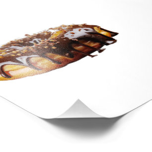 SlipperyJoe's decadent donut covered thick glossy Photo Print
