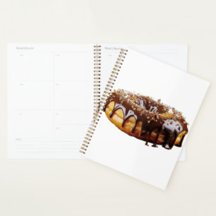 SlipperyJoe's decadent donut covered thick glossy  Planner