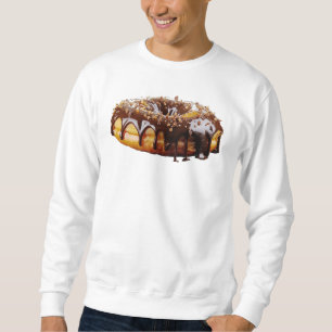 SlipperyJoe's decadent donut covered thick glossy  Sweatshirt