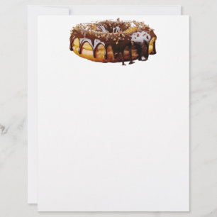 SlipperyJoe's decadent doughnut covered thick glos Custom Letterhead