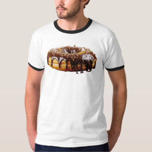 SlipperyJoe's decadent doughnut covered thick glos T-Shirt
