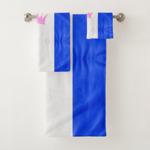 SlipperyJoe's drag culture pride flag purple spiri Bath Towel Set