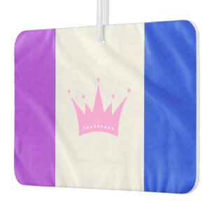 SlipperyJoe's drag culture pride flag purple spiri Car Air Freshener