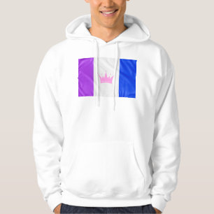SlipperyJoe's drag culture pride flag purple spiri Hoodie