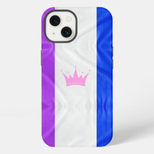 SlipperyJoe's drag culture pride flag purple spiri iPhone 13 Case