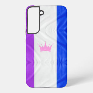 SlipperyJoe's drag culture pride flag purple spiri Samsung Galaxy Case