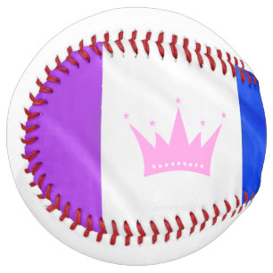 SlipperyJoe's drag culture pride flag purple spiri Softball