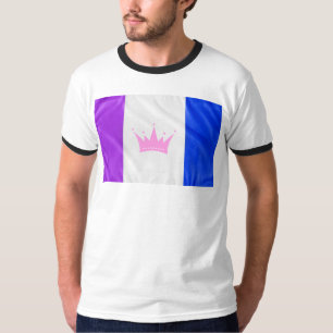 SlipperyJoe's drag culture pride flag purple spiri T-Shirt