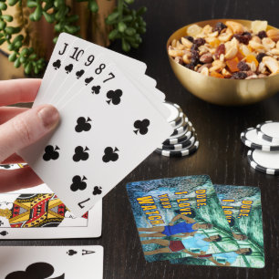 SlipperyJoe's dude love your watch LGBTQIA artisti Playing Cards