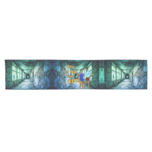 SlipperyJoe's dude love your watch LGBTQIA artisti Short Table Runner