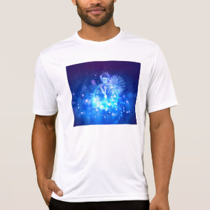 SlipperyJoe's electric thrill New Year’s Eve clock T-Shirt