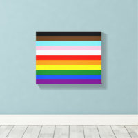 SlipperyJoe's Eleven Stripe Pride Flag blends Phil
