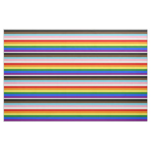 SlipperyJoe's Eleven Stripe Pride Flag blends Phil Fabric