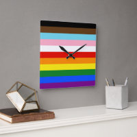 SlipperyJoe's Eleven Stripe Pride Flag blends Phil