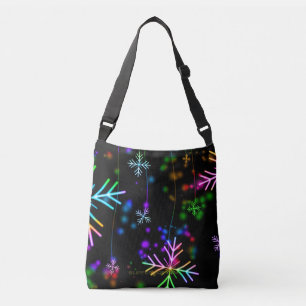 SlipperyJoe's festive lively Christmas atmosphere  Crossbody Bag