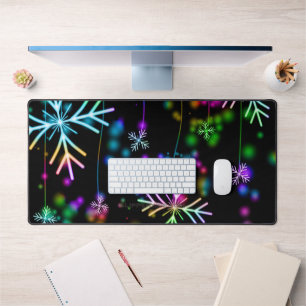 SlipperyJoe's festive lively Christmas atmosphere  Desk Mat
