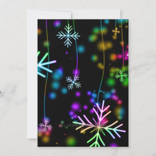 SlipperyJoe's festive lively Christmas atmosphere  Holiday Card