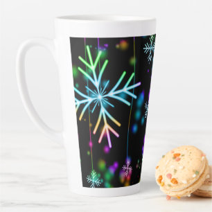 SlipperyJoe's festive lively Christmas atmosphere  Latte Mug