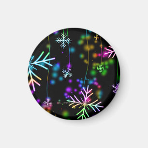 SlipperyJoe's festive lively Christmas atmosphere Magnet