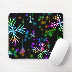 SlipperyJoe's festive lively Christmas atmosphere Mouse Pad
