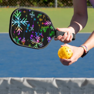 SlipperyJoe's festive lively Christmas atmosphere Pickleball Paddle