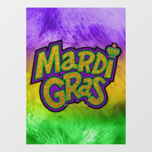 SlipperyJoe's festive Mardi Gras theme crown reinf