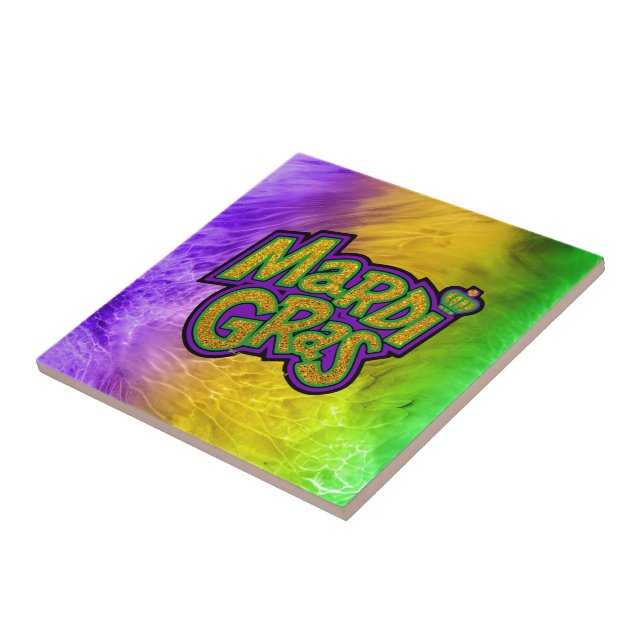 SlipperyJoe's festive Mardi Gras theme crown reinf Tile (Side)