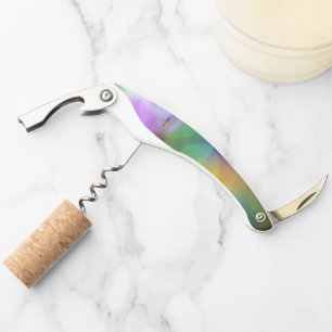 SlipperyJoe's festive Mardi Gras themed purple gre Corkscrew