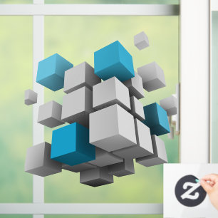 SlipperyJoe's floating cluster of cubes size varie