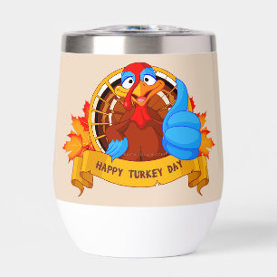 SlipperyJoe's fun cartoon-style Thanksgiving desig