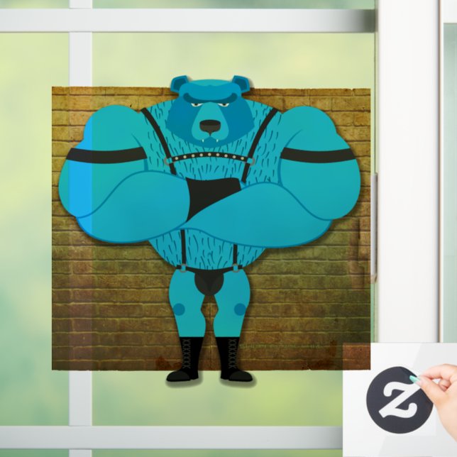 SlipperyJoe's gay muscle bear cartoon thong leathe (Home)