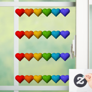 SlipperyJoe's glossy 3D heart shapes glyphs create