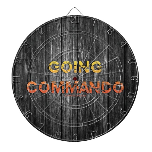 SlipperyJoe's going commando dive-bar energy grit  Dartboard (Front)