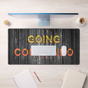 SlipperyJoe's going commando dive-bar energy grit  Desk Mat