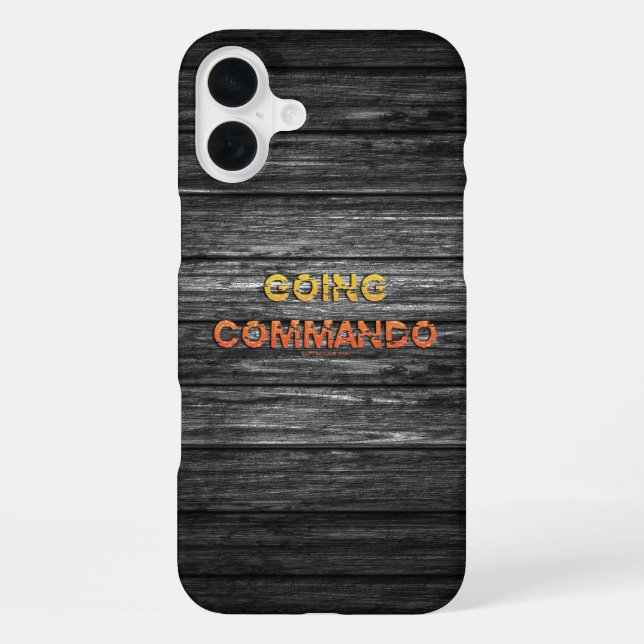 SlipperyJoe's going commando dive-bar energy grit  iPhone Case (Back)