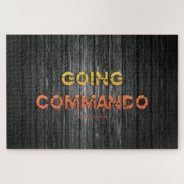 SlipperyJoe's going commando dive-bar energy grit  Jigsaw Puzzle (Horizontal)