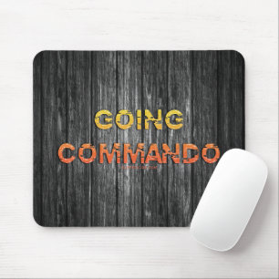 SlipperyJoe's going commando dive-bar energy grit  Mouse Pad