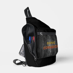 SlipperyJoe's going commando dive-bar energy grit  Sling Bag