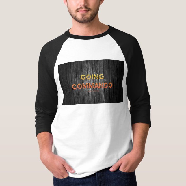 SlipperyJoe's going commando dive-bar energy grit  T-Shirt (Front)