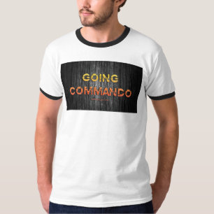 SlipperyJoe's going commando dive-bar energy grit T-Shirt