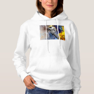 SlipperyJoe's grayscale muscular man physique yell Hoodie