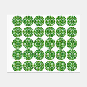 SlipperyJoe's green four-leaf clovers Saint Patric