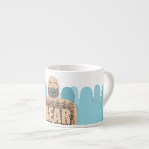 SlipperyJoe's hairy body bear body man unshaven ca Espresso Cup
