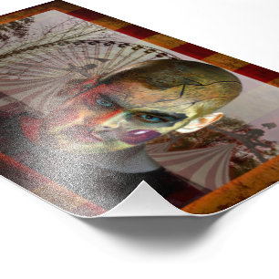 SlipperyJoe's Halloween creepy man doll surreal ca Photo Print