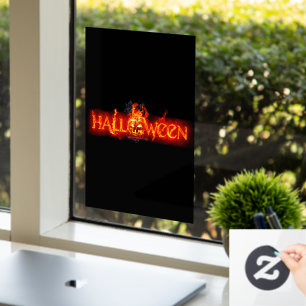 SlipperyJoe's Halloween massive fiery lettering ca